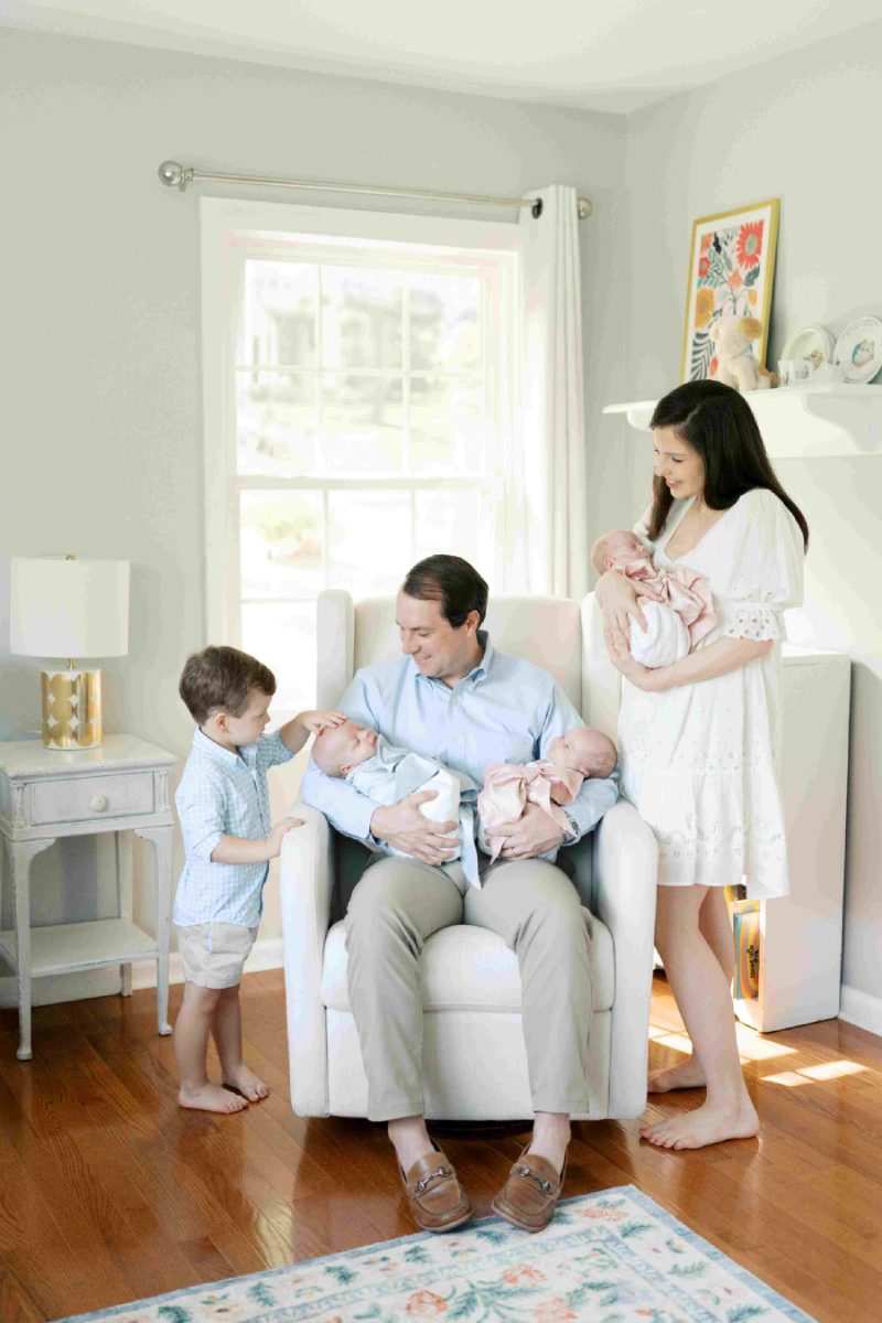 Dr. Jordie Ivey poses with her family.